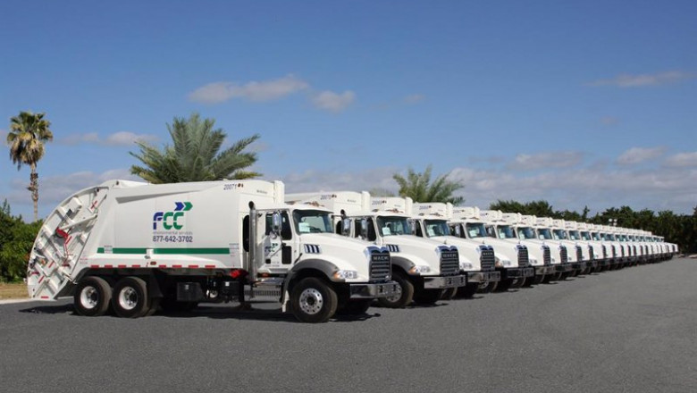 ep flota camiones recolectores de fcc servicios medio ambiente