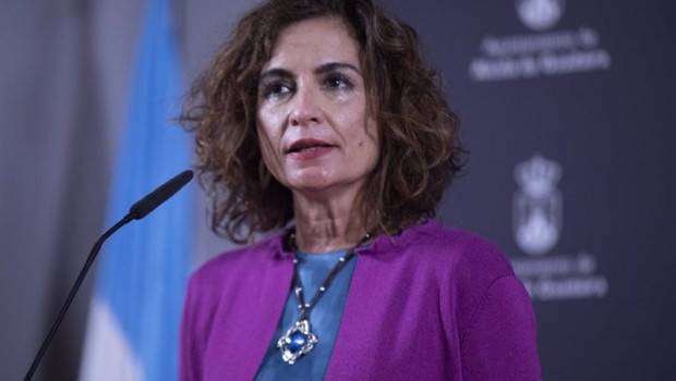 ep la ministra de hacienda y portavoz del gobierno de espana maria jesus montero este jueves en su