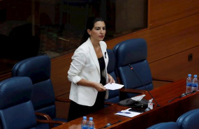 ep la portavoz de vox rocio monasterio durante su intervencion en el pleno celebrado este jueves en ep la portavoz de vox rocio monasterio durante su intervencion en el pleno celebrado este jueves en