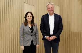 ep la presidenta y ceo accenture espana y portugal mercedes oblanca y el ceo de moeve maarten