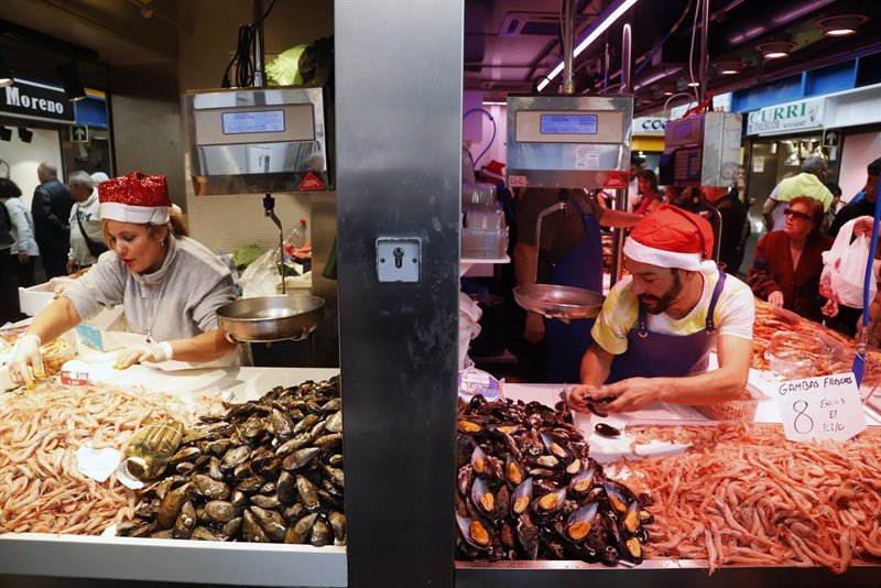 Los españoles gastarán un 13,5% más en alimentación esta Navidad