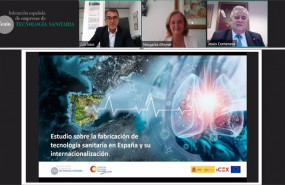 ep luis adot presidente del sector de fabricantes exportadores y pymes margarita alfonsel secretaria