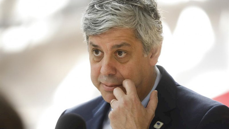Mario Centeno, presidente del Eurogrupo | Thierry Roge/BELGA/dpa - Archivo ep mario centeno presidente del eurogrupo