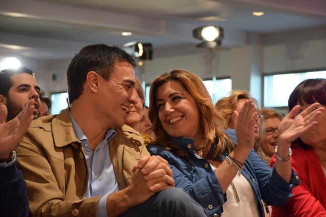Pedro Sánchez y Susana Díaz | EUROPA PRESS/PSOE ep pedro sanchezsusana diaz