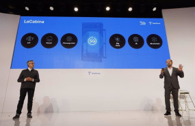 ep presentacion de lacabina el nuevo espacio de innovacion de telefonica durante el mobile world ep presentacion de lacabina el nuevo espacio de innovacion de telefonica durante el mobile world