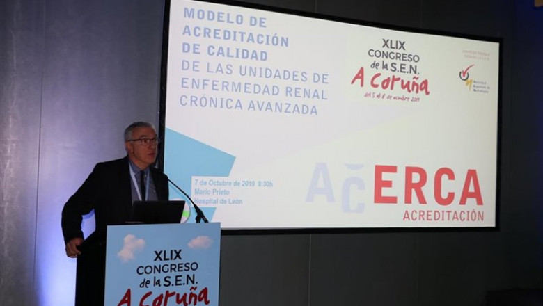 Presentación del primer modelo de acreditación de la calidad de las Unidades ERCA, propuesto por la Sociedad Española de Nefrología (SEN) | SEN ep presentacion del primer modelo de acreditacion de la calidad de las unidades erca propuesto por