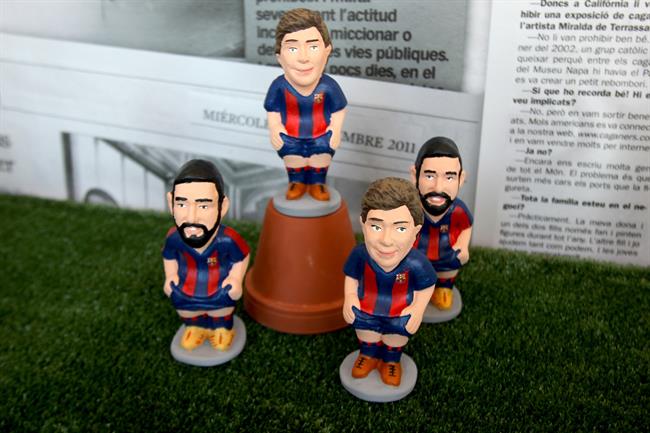 Sergi Roberto y Arda Turan, novedades como figuras de 'caganer' en Navidad | CAGANERS.COM ep sergi robertoarda turan novedadesfiguras de caganer en navidad