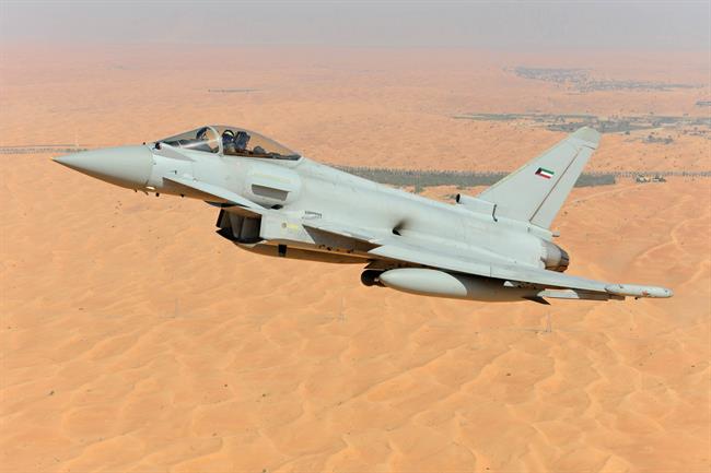Un avión de combate Eurofighter Typhoon. | AIRBUS D&S ep un avioncombate eurofighter typhoon