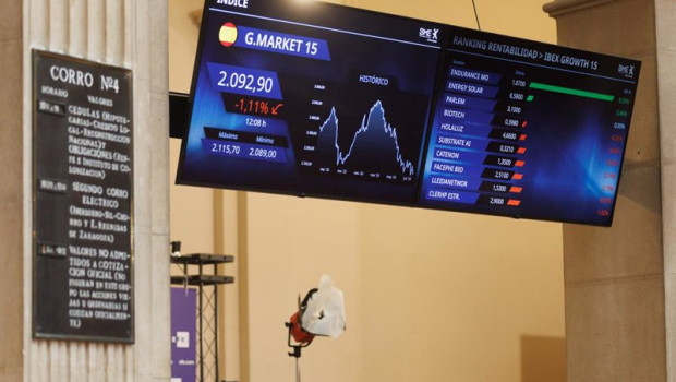 ep un panel del ibex 35 en el palacio de la bolsa a 21 de julio de 2023 en madrid espana ep un panel del ibex 35 en el palacio de la bolsa a 21 de julio de 2023 en madrid espana