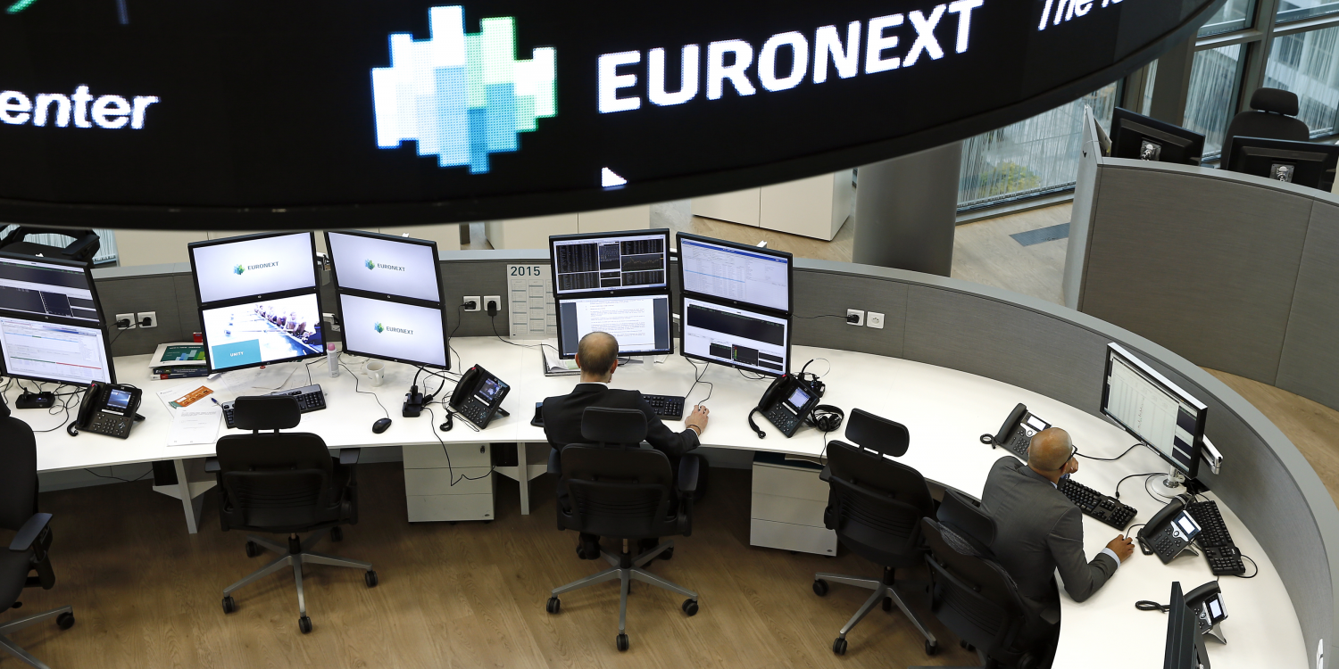 euronext un probleme technique interrompt les transactions 