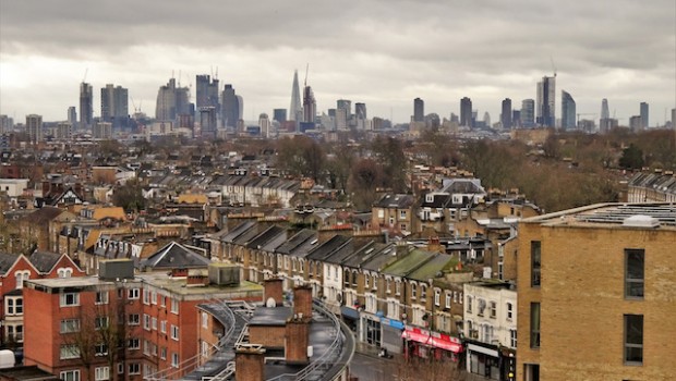 london skyline hackney england londres inglaterra