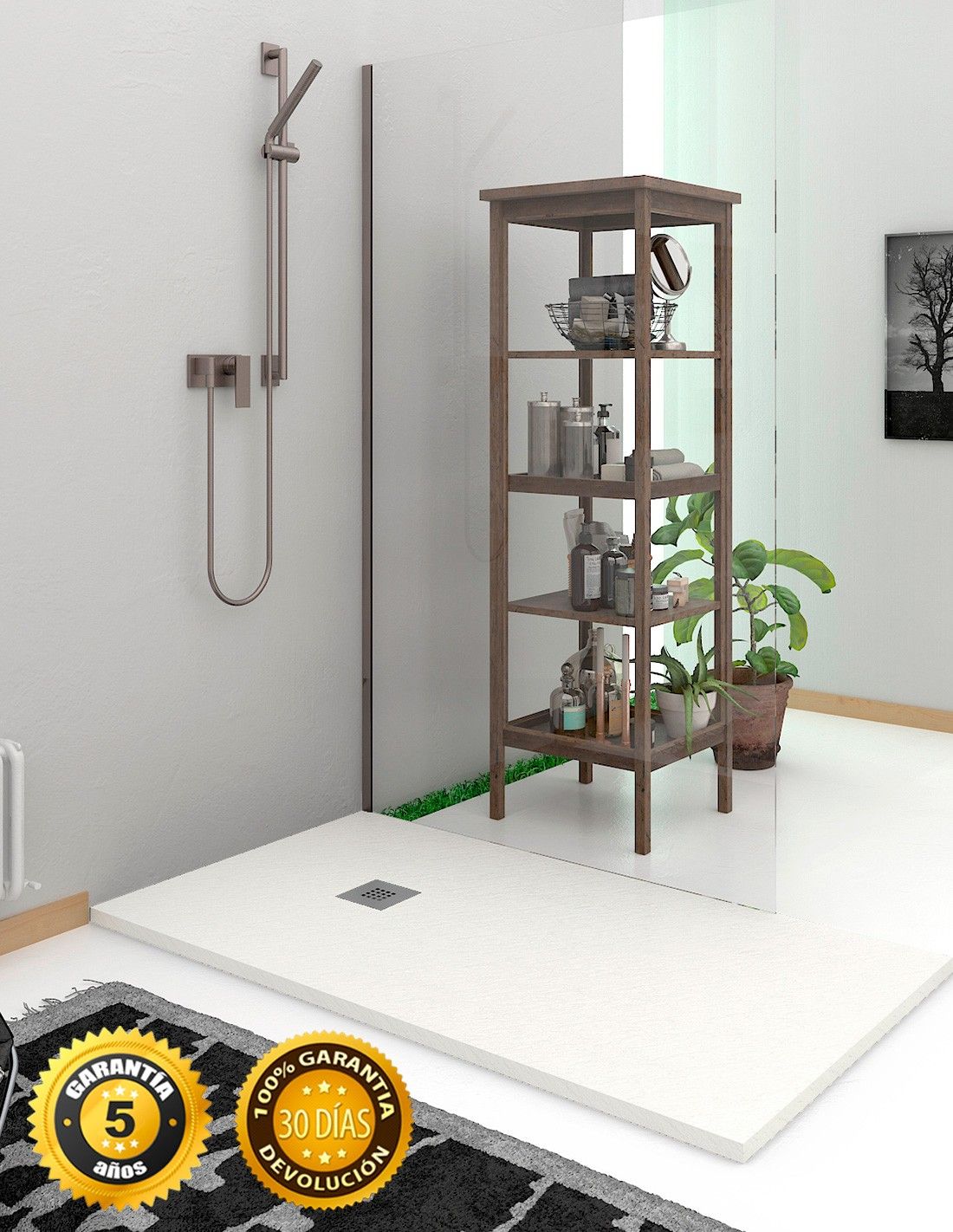 1563967181 plato de ducha de resina 80 x 140