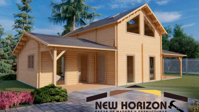 casas de madera new horizon