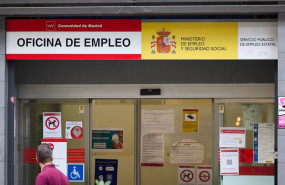 ep archivo   entrada de una oficina del sepe a 3 de junio de 2025 en madrid espana