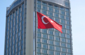 ep archivo   imagen de archivo de una bandera de turquia