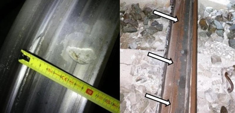 ep archivo   imagenes de la rodadura del iryo izquierda y del carril derecha afectado en el