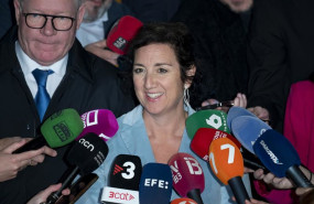 ep archivo   la consejera de hacienda de extremadura alicia romero atiende a los medios tras el