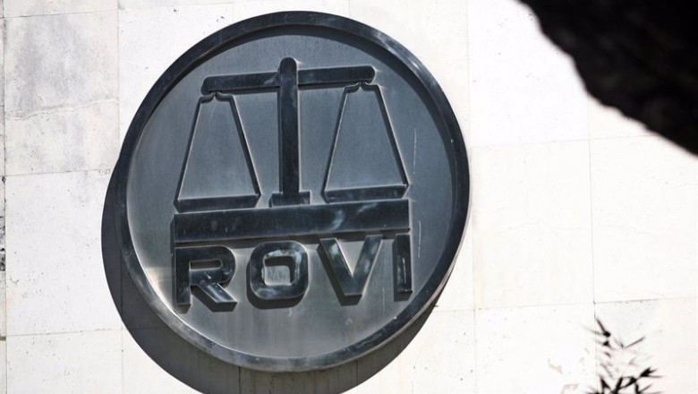 ep archivo logo de los laboratorios farmaceuticos rovi en sus oficinas en madrid ep archivo logo de los laboratorios farmaceuticos rovi en sus oficinas en madrid