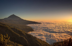 ep archivo   mar de nubes con el teide de fondo