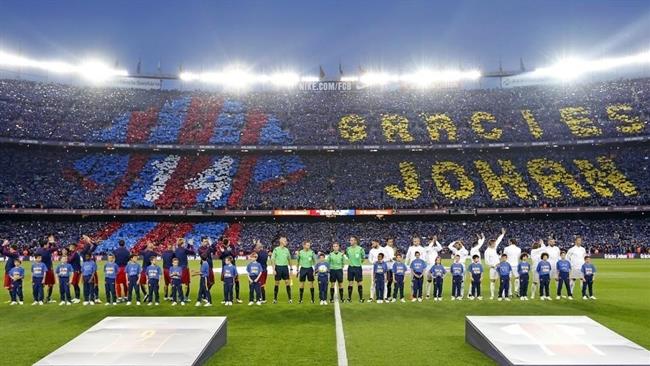 ep camp nou homenajeajohan cruyff