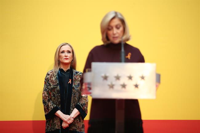 Cristina Cifuentes y Concepción Dancausa en el acto homenaje a la Constitución | EUROPA PRESS ep cristina cifuentesconcepcion dancausaacto homenajela constitucion