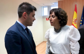 ep david aganzo charla con irene lozano presidenta del csd