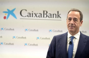 ep el consejero delegado de caixabank gonzalo gortazar durante la rueda de prensa