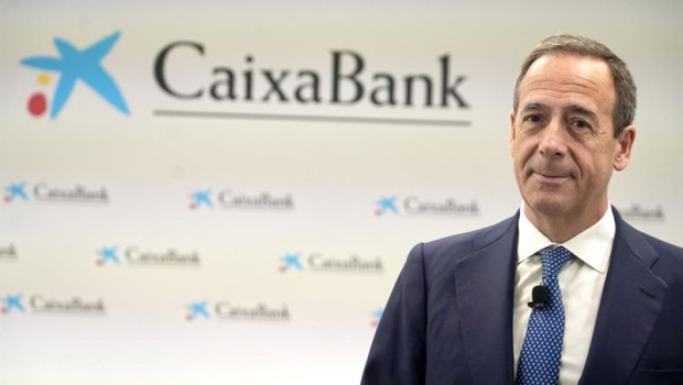 ep el consejero delegado de caixabank gonzalo gortazar durante la rueda de prensa