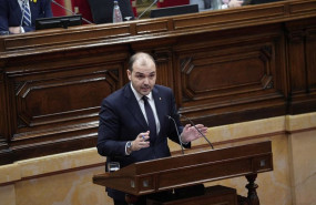 ep el conseller de la presidencia albert dalmau interviene durante una comparecencia en el parlament