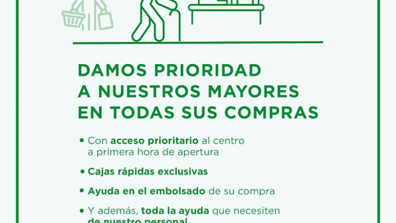 ep el corte ingles dara prioridad a las personas mayores en todas sus compras