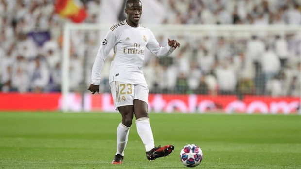 ep el defensa del real madrid ferland mendy