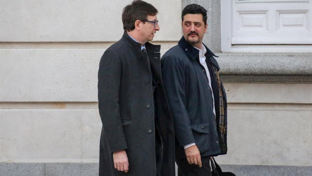 ep el exconsejero de justicia de la generalidad carles mundo a la salida del tribunal supremo en el