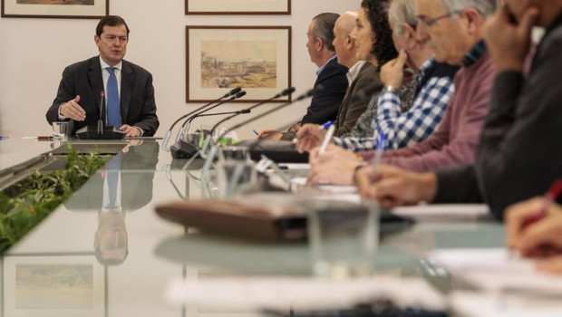 ep el presidente de la junta alfonso fernandez manueco preside la reunion del consejo agrario de