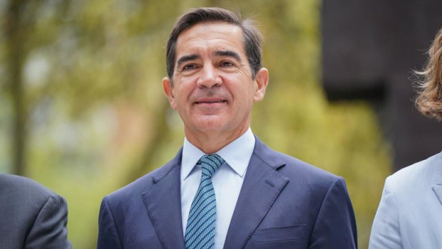 ep el presidente del bbva carlos torres vila a 12 de septiembre de 2025 en bilbao vizcaya pais vasco