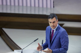 ep el presidente del gobierno pedro sanchez interviene durante el v encuentro internacional de ep el presidente del gobierno pedro sanchez interviene durante el v encuentro internacional de