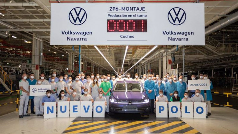 El primero vehículo del nuevo Polo. | VOLKSWAGEN NAVARRA ep el primero vehiculo del nuevo polo