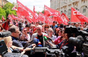 ep el secretario general de ccoo unai sordo este martes ante el congreso de los diputados para