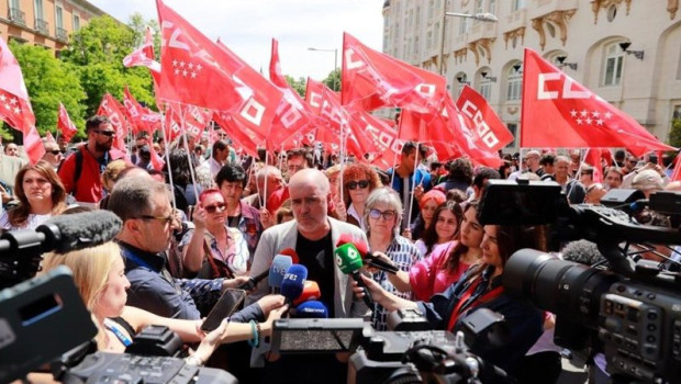 ep el secretario general de ccoo unai sordo este martes ante el congreso de los diputados para