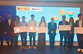 ep enaire premia cinco proyectos innovadores en la gestion del espacio aereo en su concurso de ideas