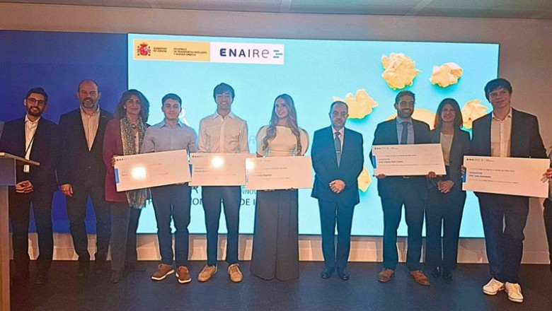 ep enaire premia cinco proyectos innovadores en la gestion del espacio aereo en su concurso de ideas