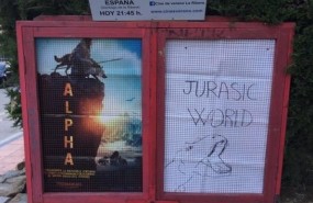 ep fotocartel de jurassic world dibujadoboliunos cinesmurcia