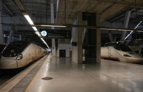 ep imagen de la estacion de urzaiz en vigo vacia
