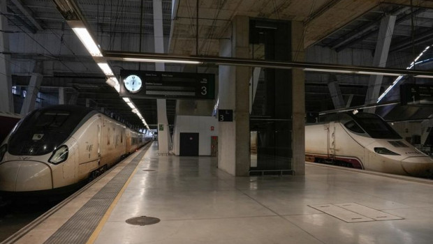 ep imagen de la estacion de urzaiz en vigo vacia