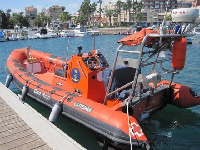 Imagén de archivo de la embarcación de Cruz Roja LS-Titania | CENTRO DE COORDINACIÓN DE EMERGENCIAS ep imagenarchivola embarcacioncruz roja ls-titania