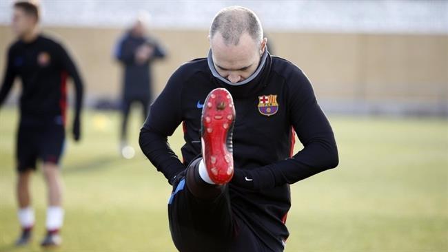Iniesta entrenando con el Barcelona | MIGUEL RUIZ / FCB ep iniesta entrenandobarcelona