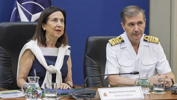 ep la ministra de defensa margarita robles mantiene una reunion por videoconferencia con los ep la ministra de defensa margarita robles mantiene una reunion por videoconferencia con los
