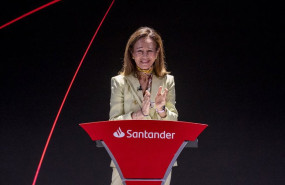 ep la presidenta de banco santander ana botin durante la clausura de su programa solidario euros de