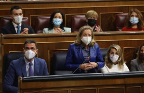 ep la vicepresidenta de asuntos economicos nadia calvino en la sesion de control al gobierno