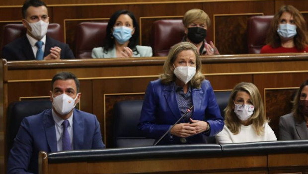 ep la vicepresidenta de asuntos economicos nadia calvino en la sesion de control al gobierno