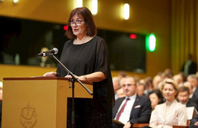 ep la vicepresidenta de la comision europea para democracia y demografia dubravka suica en una